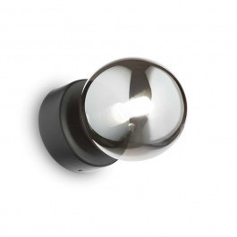 Wall Lamp Perlage 292403 10x13,3x10cm 1xG9 15W Black Ideal Lux BLACK