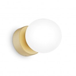 Wall Lamp Perlage 292410 10x13,3x10cm 1xG9 15W Brass Ideal Lux BRASS