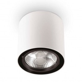 Φωτιστικό Οροφής - Spot Mood Round 140872 15x15cm GU10 max 50W White Ideal Lux WHITE