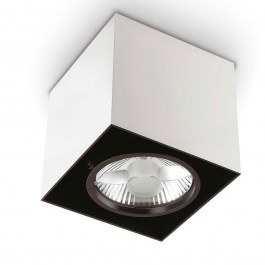 Ceiling Light- Spot Mood Square 140933 15x15cm GU10 max 50W White Ideal Lux WHITE