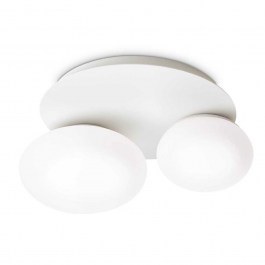 Ceiling Lamp Nimfea 306957 2x15W 36x14cm GX53 max White Ideal Lux WHITE