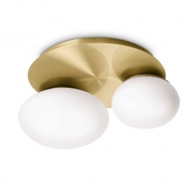 Ceiling Lamp Nimfea 293653 2x15W 36x14cm GX53 max Brass Ideal Lux BRASS