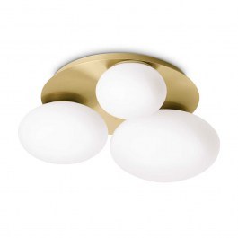 Ceiling Lamp Nimfea 293660 46x16cm mm GX53 max 3x15W Brass Ideal Lux BRASS