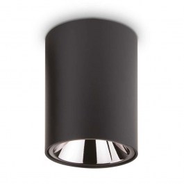 Φωτιστικό Οροφής - Spot Nitro Round 206004 8x10,5cm LED 10W 3000K 1100Lm Black Ideal Lux BLACK