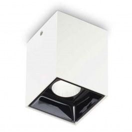 Ceiling Light- Spot Nitro Square 206035 5,5x9cm LED 10W 3000K 1100Lm White Ideal Lux WHITE