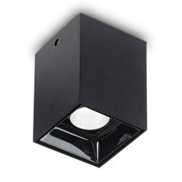 Ceiling Light- Spot Nitro Square 206042 5,5x9cm LED 10W 3000K 1100Lm Black Ideal Lux BLACK