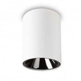 Φωτιστικό Οροφής - Spot Nitro Round 205977 9x12,5cm LED 15W 3000K 1350Lm White Ideal Lux WHITE