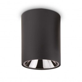 Φωτιστικό Οροφής - Spot Nitro Round 205984 9x12,5cm LED 15W 3000K 1350Lm Black Ideal Lux BLACK
