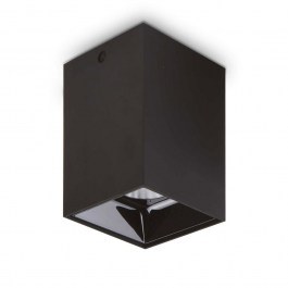 Ceiling Light- Spot Nitro Square 206028 7,5x11cm LED 15W 3000K 1350Lm Black Ideal Lux BLACK