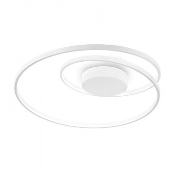 Φωτιστικό Οροφής - Πλαφονιέρα Oz Dali 304519 60x18cm LED 48W 3000K 5200Lm White Ideal Lux