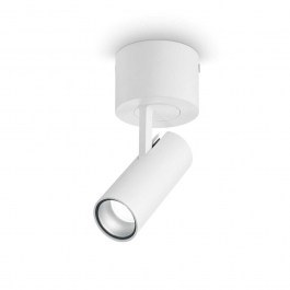 Ceiling Light- Spot Play 258287 6x14cm LED 7W 3000K 520Lm White Ideal Lux WHITE