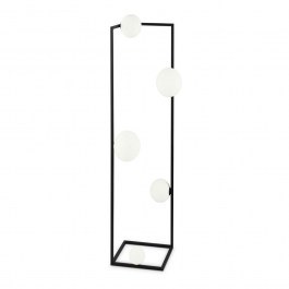 Floor Lamp Angolo 284309 30x118cm G9 max 5x28W Black Ideal Lux BLACK
