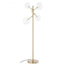 Φωτιστικό Δαπέδου Equinoxe 290966 56x166cm G4 max 4x2W Brass Ideal Lux BRASS