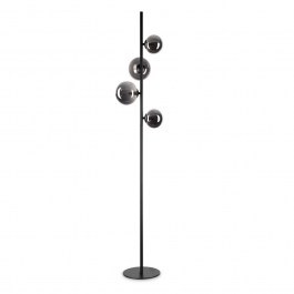 Φωτιστικό Δαπέδου Perlage 306988 32x29,5x164cm 4xG9 15W Black Ideal Lux BLACK