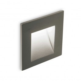 Recessed Wall Lamp Bit 269009 6,5x7cm LED 2W Anthracite Ideal Lux ANTHRACITE
