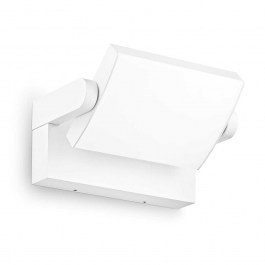 Φωτιστικό Τοίχου Swipe 287690 21,2x16,5x10cm Led 2000lm 20,5W 3000K White Ideal Lux WHITE