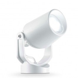 Φωτιστικό Δαπέδου - Προβολέας Elio 120218 12,5x35cm GU10 max 6W White Ideal Lux WHITE