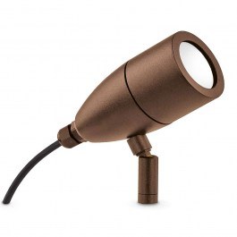 Φωτιστικό Δαπέδου - Προβολέας Inside 247045 6,5x27,5cm G9 max 15W Coffee Ideal Lux COFFEE
