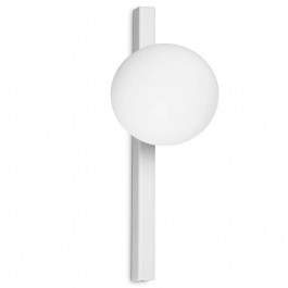 Φωτιστικό Τοίχου - Απλίκα Binomio 328478 33,3x15x12cm 1xG9 4W White Ideal Lux WHITE
