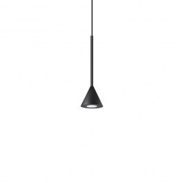 Pendant Light Archimede Cono 328348 9x37,5cm Led 250lm 4W 3000K Black Ideal Lux BLACK