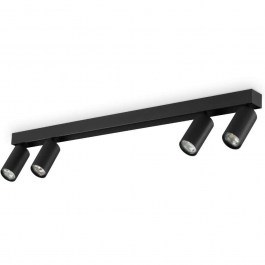 Ceiling Lamp - Rail Profilo 328195 90x5,5x14,5cm 4xGu10 28W Black Ideal Lux BLACK