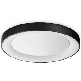 Ceiling Lamp Planet 312361 D60x5cm Led 3000lm 33W 3000K Black Ideal Lux BLACK