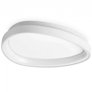 Ceiling Lamp Gemini 328010 42,5x6,5cm Led 3000lm 23W 3000K White Ideal Lux