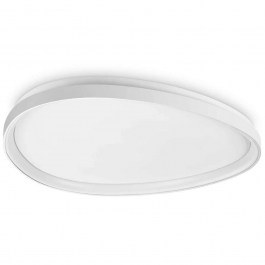 Ceiling Lamp Gemini 328072 81x6,5cm Led 5400lm 41W 3000K White Ideal Lux WHITE