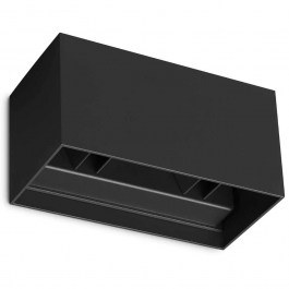 Wall Lamp - Sconce Atom 328676 20x10x10cm Led 2100lm 25W 3000K Black Ideal Lux BLACK