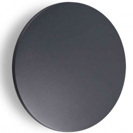 Wall Lamp - Sconce Punto 313566 D30x6cm Led 1850lm 16W 3000K Anthracite Ideal Lux ANTHRACITE