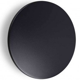Wall Lamp - Sconce Punto 328577 D30x6cm Led 1850lm 16W 3000K Black Ideal Lux BLACK