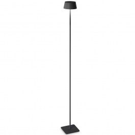 Rechargeable Floor Lamp Pure 328515 14x14x115cm Dim Led 230lm 1,5W 3000K Black Ideal Lux BLACK