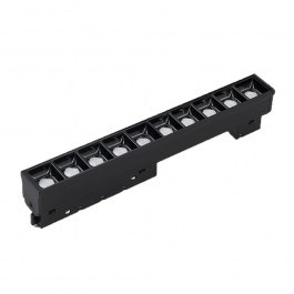 Γραμμικό Φωτιστικό Μαγνητικό 2-U014502 22x4,31x2,2cm 12W 960lm 3000K Black Universe BLACK