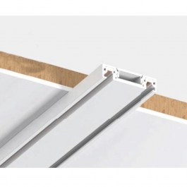 Μαγνητική Ράγα 2-U013895 2,6x0,6cm 1m 48V White Universe WHITE