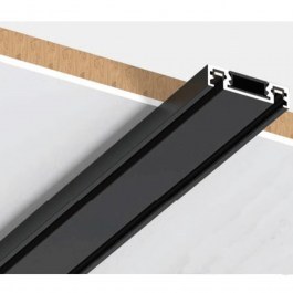 Μαγνητική Ράγα 2-U013925 2,6x0,6cm 2m 48V Black Universe BLACK