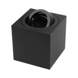 Φωτιστικό Οροφής - Σποτ 2-U014946 8x8,4cm 9W GU10 Black Universe BLACK