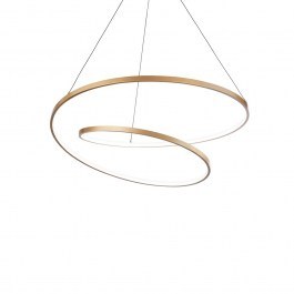 Ceiling Oz 342450 On-Off 4000K 6400lm D80x39cm Copper Ideal Lux COPPER