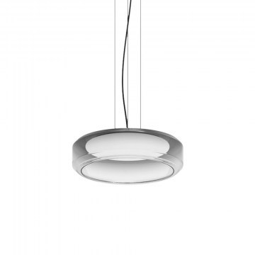 Φωτιστικό Οροφής Κρεμαστό Topico 333045 3000K 2450lm D45x230cm Fume Ideal Lux