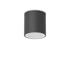 Ceiling Light Techo Round 318141 GU10 20W 9x9,5cm Black Ideal Lux BLACK