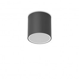 Ceiling Light Techo Round 342719 GU10 20W 15x15,3cm Black Ideal Lux BLACK