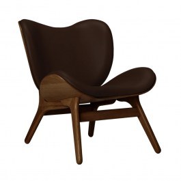 Πολυθρόνα A Conversation Piece Hope Leather 5700C5501-11 70x83x83cm Dark Oak Brown BROWN