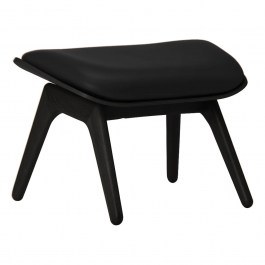 Stool The Reader Ottoman Hope Leather 5116NC5583-11N 60x46x42cm Black Oak Brown BROWN