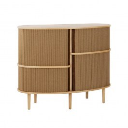 Μπουφές Audacious Highboard 5604C726-01 120x50x100cm Oak Sugar Brown CAPPUCCINO