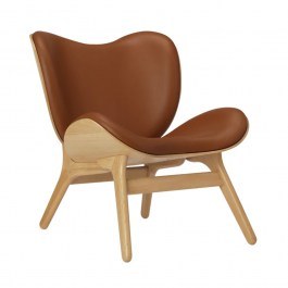 Πολυθρόνα A Conversation Piece Hope Leather 5501C5501-10 70x83x83cm Oak Cognac COGNAC