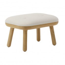 Σκαμπό Χαμηλό Paff 5610C5610-1C732-02 50x35x30.5cm Oak White Sands Umage WHITE