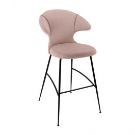 Σκαμπό Μπάρ Time Flies 590-16C5912-3 51x56x112cm Stone Rose-Black Umage ROSE-BLACK