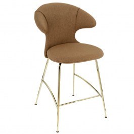 Σκαμπό Time Flies 590-01C5913-1 51x56x102cm Sugar Brown-Brass Umage SUGAR-BRASS