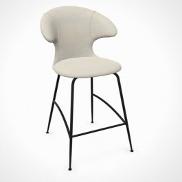 Σκαμπό Time Flies 590-02C5913-3 51x56x102cm White Sands-Black Umage WHITE