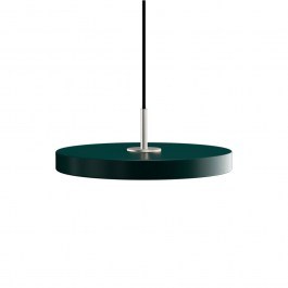 Ceiling Light Asteria Mini Steel 2208C4174 Φ31x3.3cm Led 900lm 14W 3000k Forest Green Umage FOREST