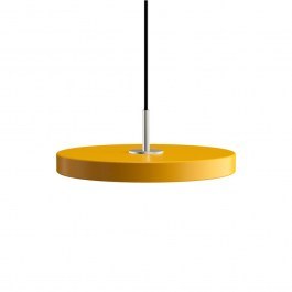 Ceiling Light Asteria Mini Steel 2211C4174 Φ31x3.3cm Led 900lm 14W 3000k Saffron Yellow Umage SAFFRON
